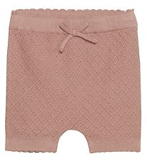 Minymo Bloomers - Strik - Mahogany Rose