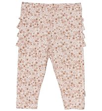 Minymo Leggings - Rib - Bamboo - Soft Pink