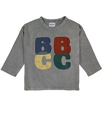 Bobo Choses Bluse - Color Block - Grå