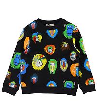 Stella McCartney Kids Sweatshirt - Sort m. Aber