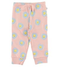 Stella McCartney Kids Sweatpants - Rosa/Lysebl m. Blomster