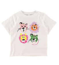 Stella McCartney Kids T-shirt - Hvid m. Lver
