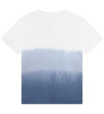 DKNY T-shirt - Hvid/Blå m. Print