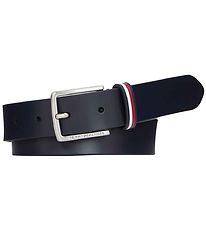 Tommy Hilfiger Blte - Leather Belt - Navy Blue