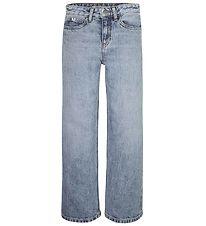 Calvin Klein Jeans - High Rise Wide Leg - Salt Pepper Light