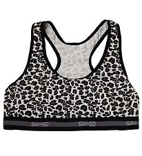 Say-So Top - Grmeleret m. Leopard