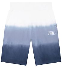 DKNY Shorts - Bl/Hvid m. Print