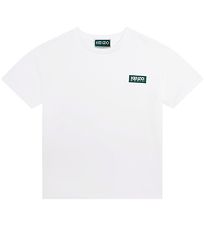 Kenzo T-shirt - Hvid m. Grøn