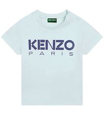 Kenzo T-shirt - Lyseblå m. Navy