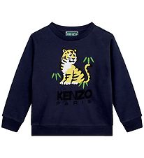 Kenzo Sweatshirt - Navy m. Tiger