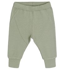 Hust and Claire Sweatpants - Gus - Seagrass m. Struktur