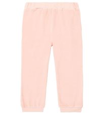 Bonton Sweatpants - Velour - Rose Coquillage