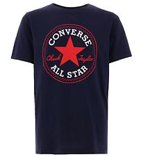 Converse T-Shirt - Obsidian/Enamel Red