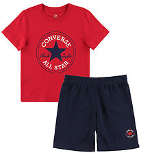 Converse Shortssæt - T-shirt/Shorts - Obsidian