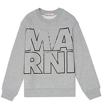 Marni Sweatshirt - Grmeleret m. Sort