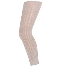 MP Leggings - Rib - Light Brown Melange