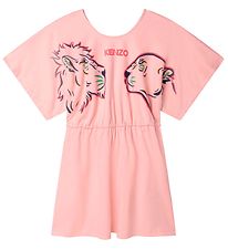 Kenzo Kjole - Rosa m. Print