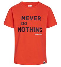 Mads Nrgaard T-shirt - Thorlino - Cherry Tomato