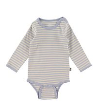 Mads Nørgaard Body - Soft Duo Striped - Off White/Zen Blue