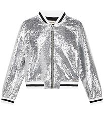Zadig & Voltaire Jakke - Sølv m. Pailletter
