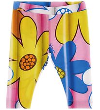 Moschino Leggings - Pink/Gul/Bl