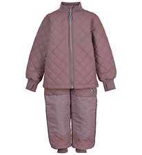 Mikk-Line Termotøj m. Fleece - Duvet - Coated - Twilight Mauve