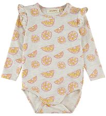 Soft Gallery Body L/Æ - SgFifi - Oranges - Light Grey Melange AO Soft Gallery Body L/Æ - SgFifi - Oranges - Light Grey Melange AO
