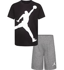 Jordan T-shirt/Sweatshorts - Carbon Heather