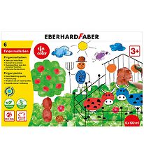 Eberhard Faber Fingermaling - 6 stk. - 100 ml.