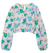 LMTD Bluse - NlfFilower - Swim Cap/Flowerprint