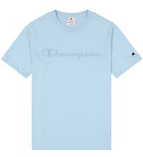 Champion T-shirt - Crewneck - Lysåblå