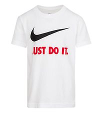 Nike T-shirt - Hvid/Rød
