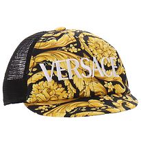 Versace Kasket - Dereck Bull - Sort/Guld