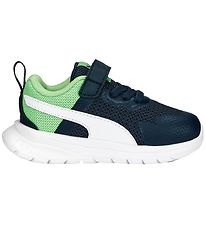 Puma Sneakers - Evolve Run Mesh AS Inf - Dark Night/White/Green Puma Sneakers - Evolve Run Mesh AS Inf - Dark Night/White/Green