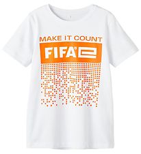 Name It T-shirt - NkmFadil FIFAE - Bright White