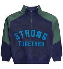 The New Sweatshirt - Half-Zip - TnFully - Navy Blazer