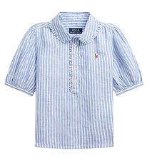 Polo Ralph Lauren Skjorte - Kinsley - Watch Hill - Blå/Hvidstrib