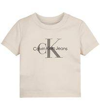 Calvin Klein T-shirt - Monogram - Whitecap Gray