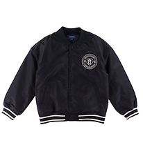 GANT Bomberjakke - New Haven Varsity - Evening Blue