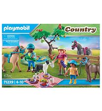 Playmobil Country - Picnic Med Heste - 71239 - 67 Dele
