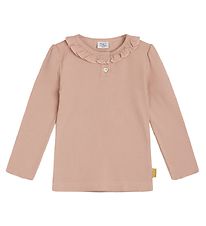 Hust and Claire Bluse - Rib - Adeleine - Desert Red m. Flse