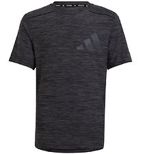 adidas Performance T-Shirt - B TI Heather TEE - Gr