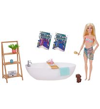 Barbie Dukkest - Confetti Bathtub Playset