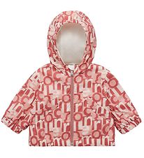 Moncler Jakke - Vernant - Rosa m. Print