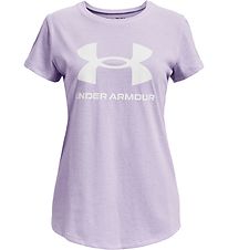Under Armour T-shirt - UA Sportstyle Logo - Nebula Purple