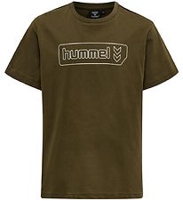 Hummel T-shirt - hmlTomb - Dark Olive