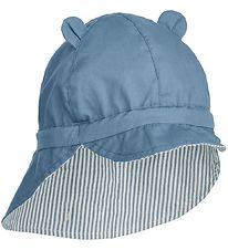 Liewood Solhat - Gorm Reversible - Blue Wave/Creme De La Creme