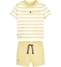 Tommy Hilfiger St - T-shirt/Shorts - Essential Striped - Sunny