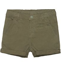 En Fant Shorts - Twill - Moss Green