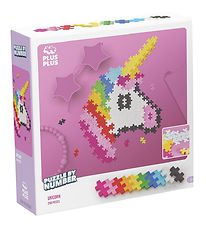Plus-Plus Puzzle By Number - 250 stk. - Unicorn